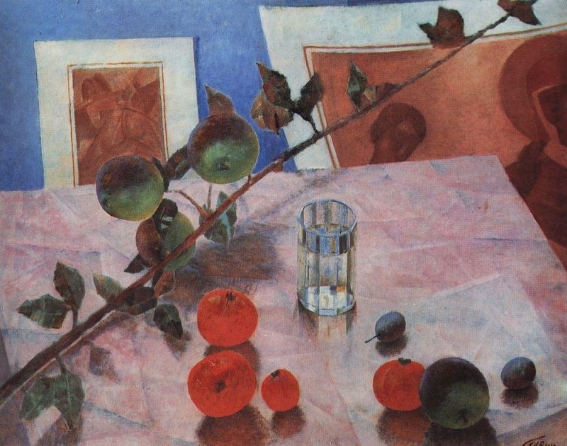 Розовый натюрморт. 1918