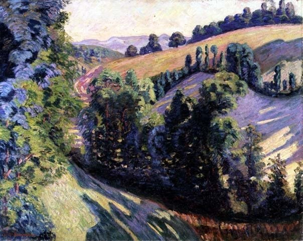 Пейзаж в Понжибо, c.1895