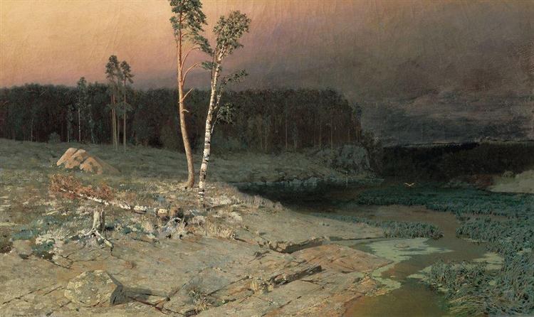На острове Валаам, 1873 - Архип Куинджи