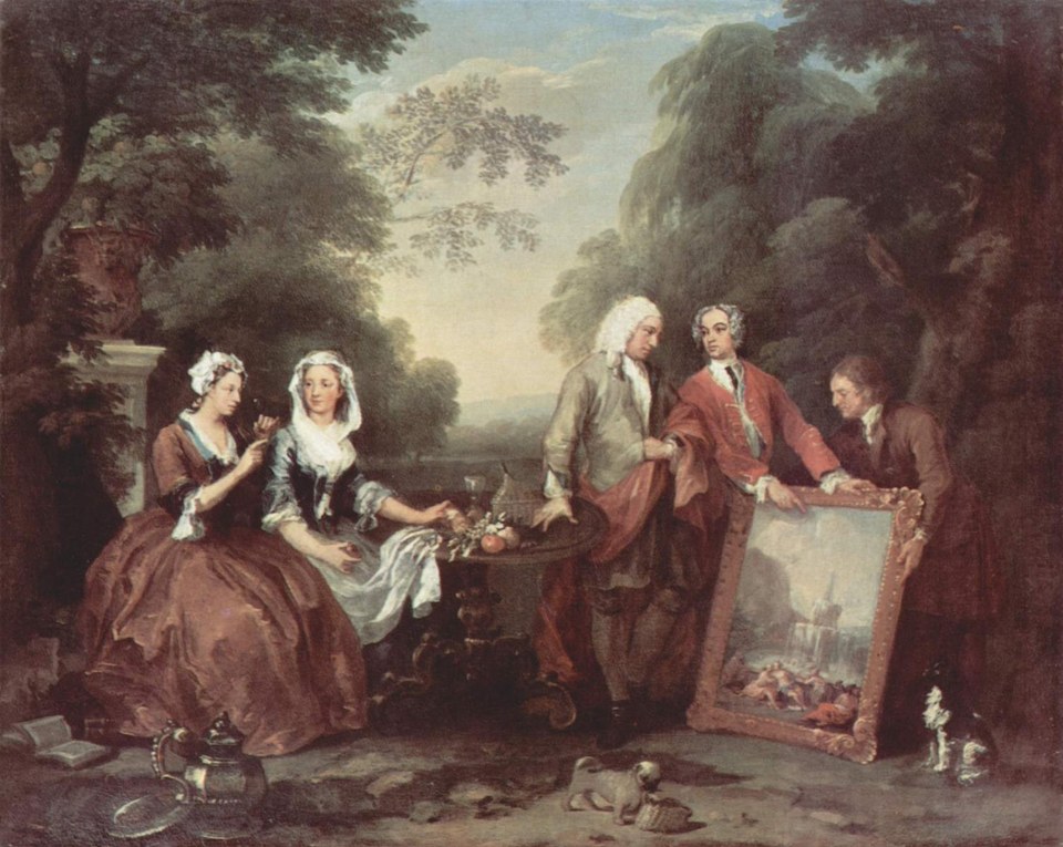 Семья Фонтанов, c.1730