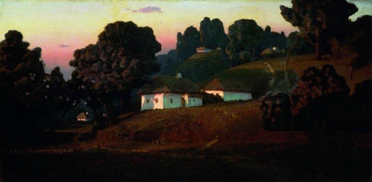 Вечер на Украине, 1878 - Архип Куинджи