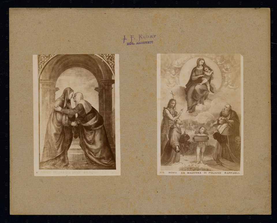 Уффици, Флоренция / Музеи Ватикана (Апостольский дворец), Рим: Посещение Мариотто Маринелли в Уффици и Мадонна Фолиньо Рафаэля в музеях Ватикана
