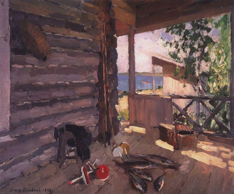 На Сенежском озере. 1898