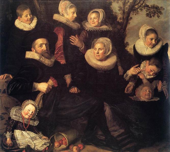 Семейная группа в пейзаже, c.1620 - Франс Хальс