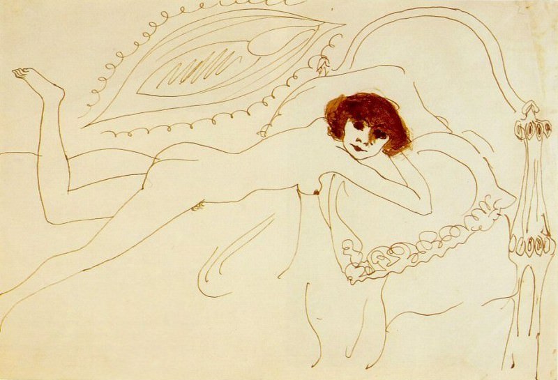 1902 Nu couchВ