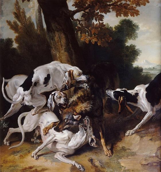 Волчья охота, 1725