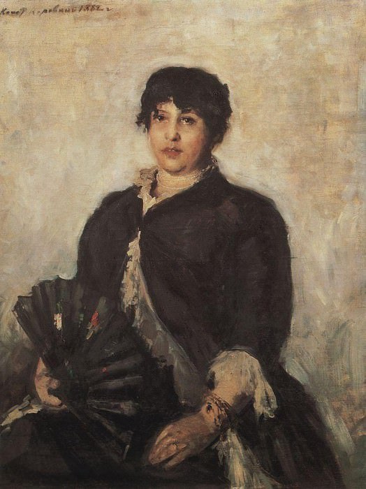 Портрет О. Н. Алябьевой. 1889