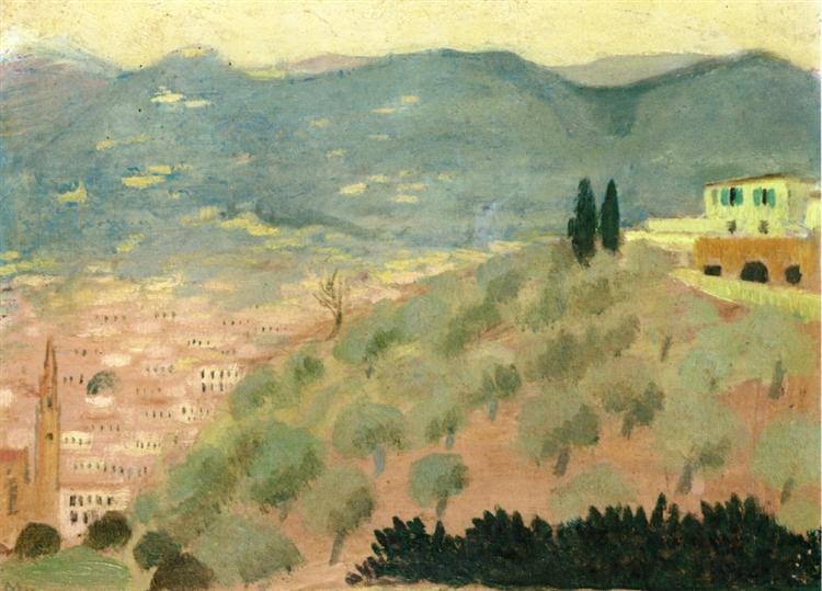 Пейзаж Форентис, Виале дей Колли, 1898