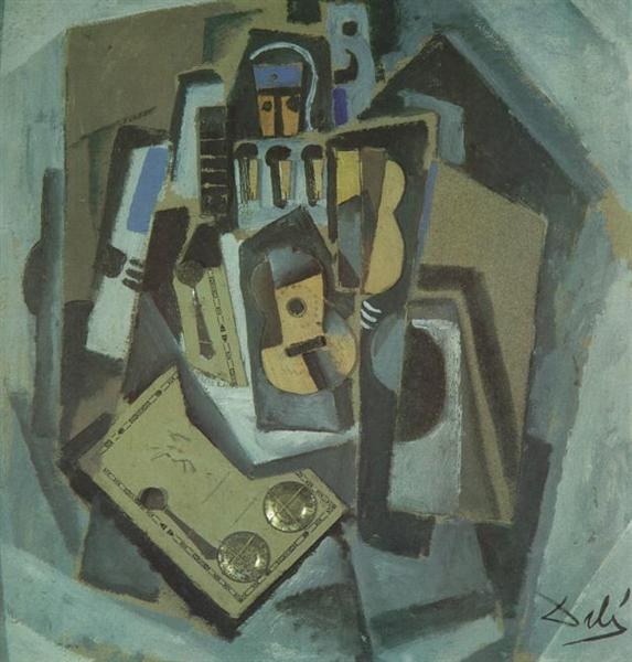 Пьеро и гитара, 1924