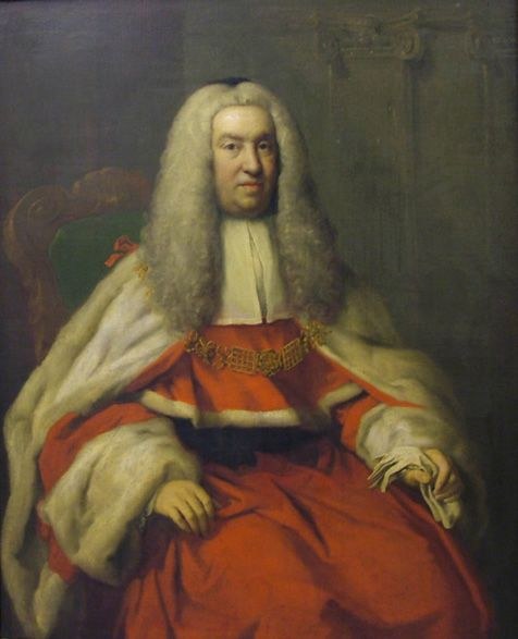 Портрет сэра Томаса Рива (1673–1737), британца Рихтера.