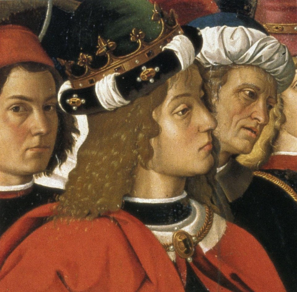 Поклонение волхвов (отдельная деталь), 1470