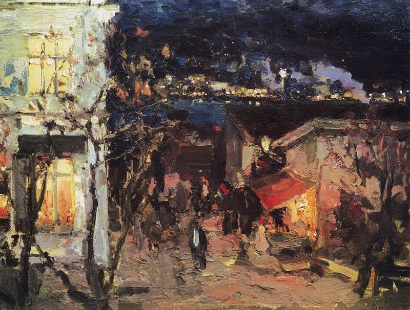 Ялта ночью. 1905