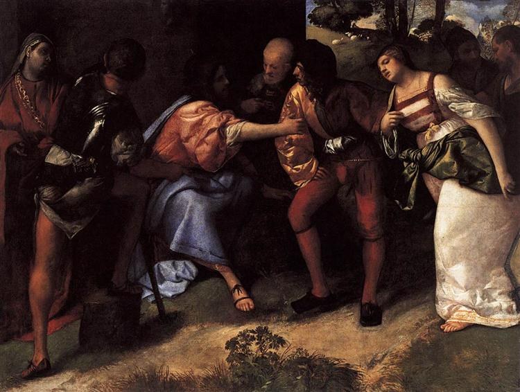 Христос и прелюбодейка, 1508 - 1510