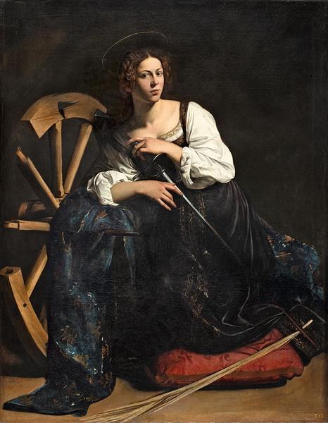 Святая Екатерина Александрийская, ок.1598