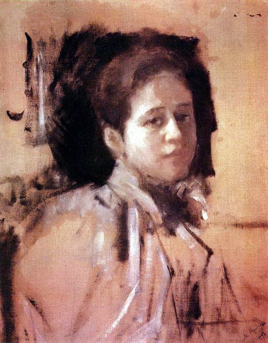 Портрет Л. А. Мамонтовой. 1894
