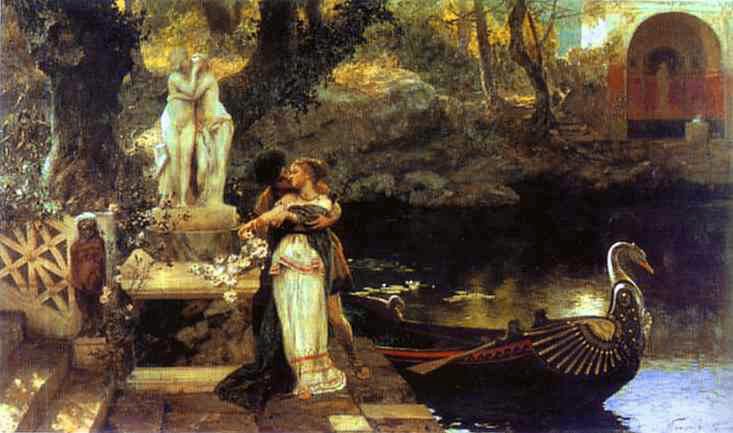 По примеру богов, 1879 - Генрих Семирадский