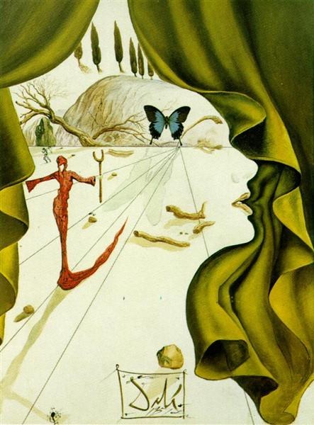 Портрет Катарины Корнелл, 1951