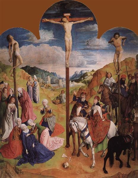 Голгофа Триптих (Центральная панель), 1465 - 1468