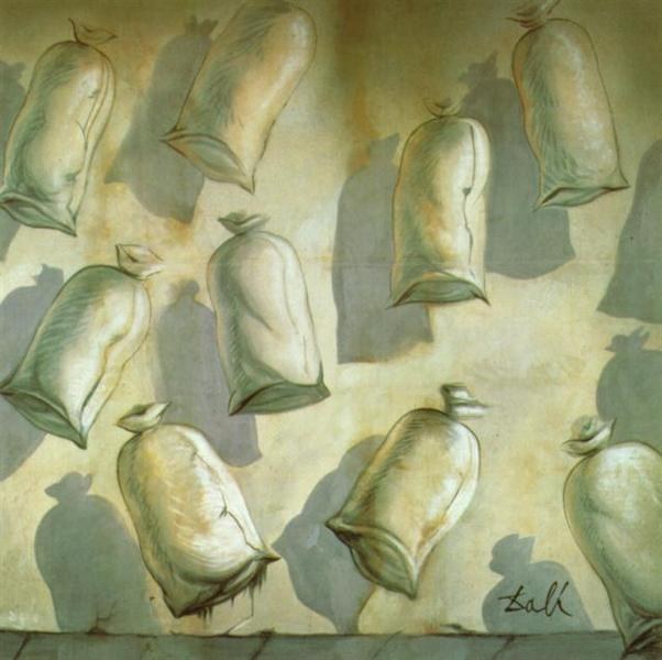 Эскиз декорации к балету «Сакос дель Молинеро», 1949