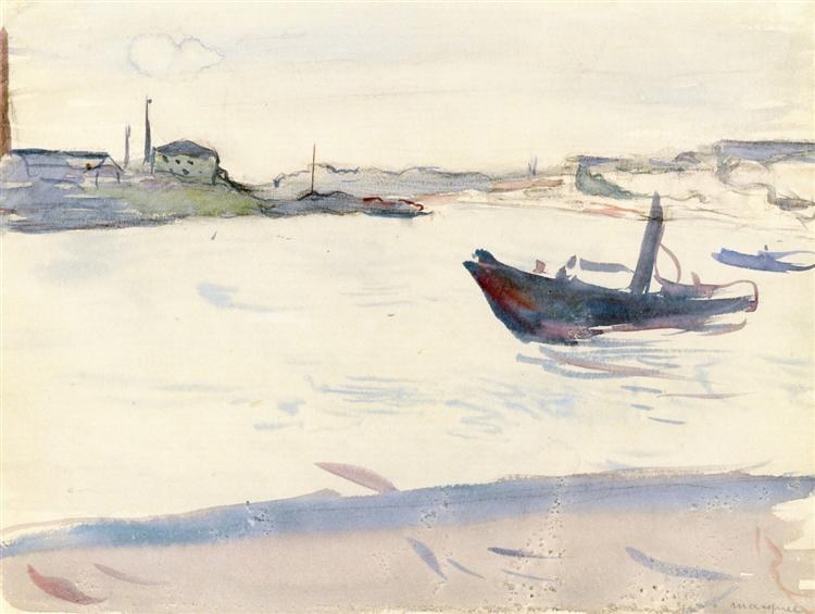 Окраина Парижа, 1905