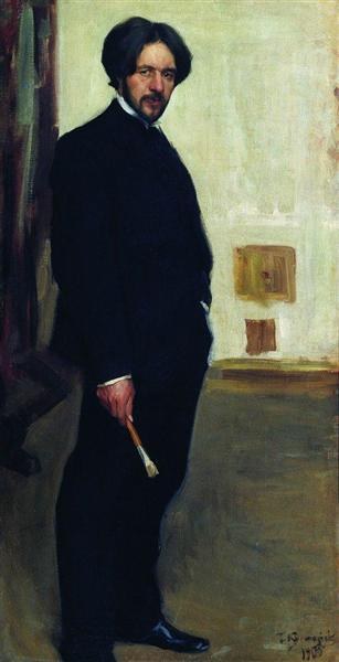 Портрет Д.Ф. Богословский, 1900 - Борис Кустодиев