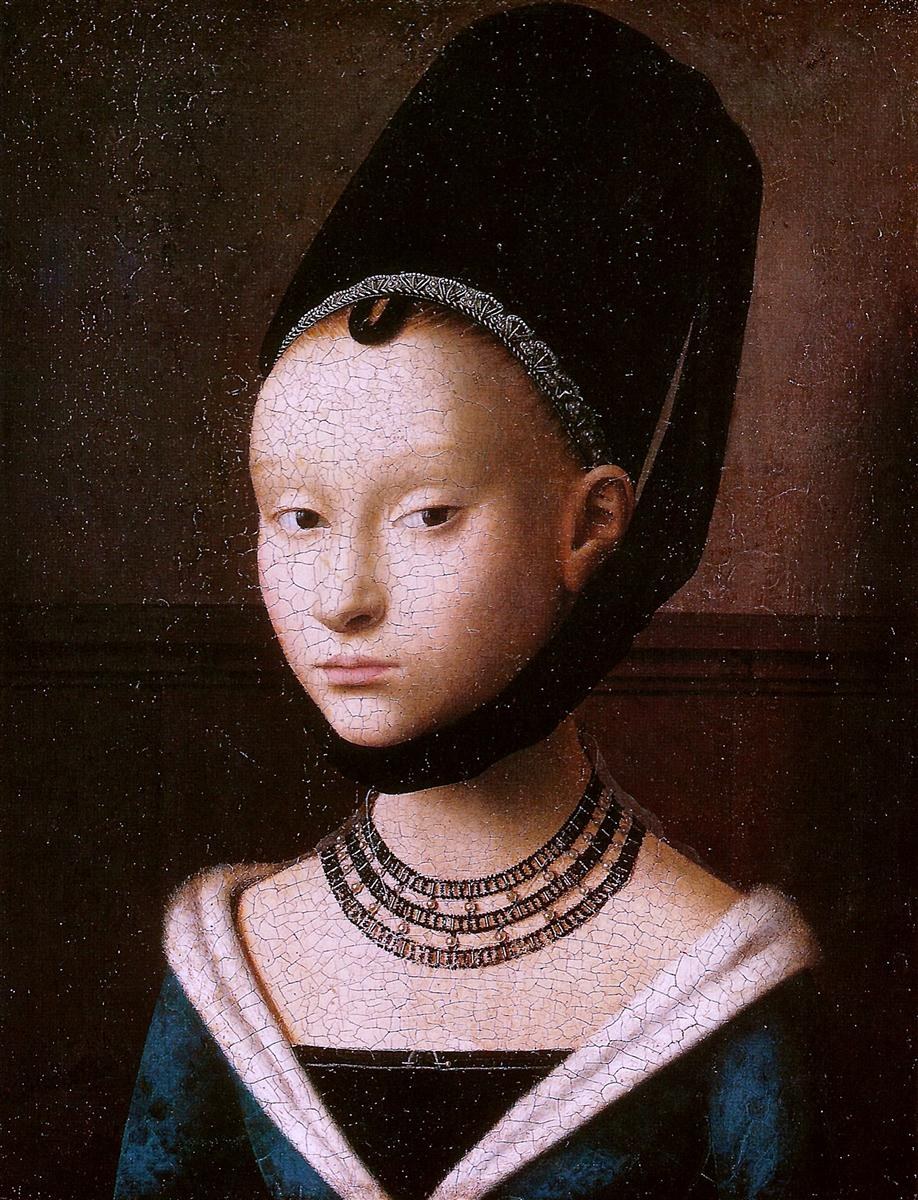 Портрет молодой девушки, c.1470