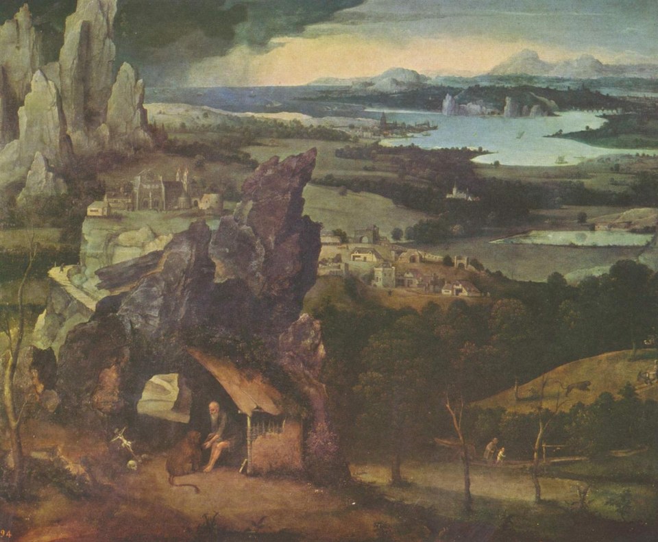 Пейзаж со святым Иеронимом, c.1520