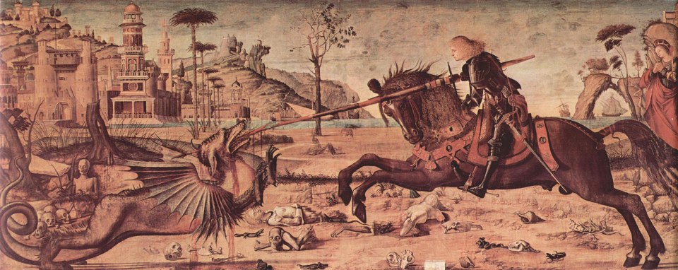 Святой Георгий, поражающий дракона, 1502 - 1507
