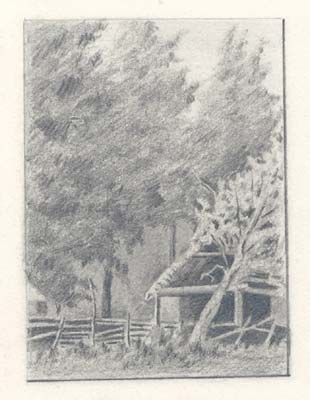 Сушилка в Таракановке, 1893 - Николай Рерих