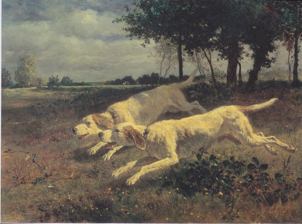 Бегущие собаки, 1853