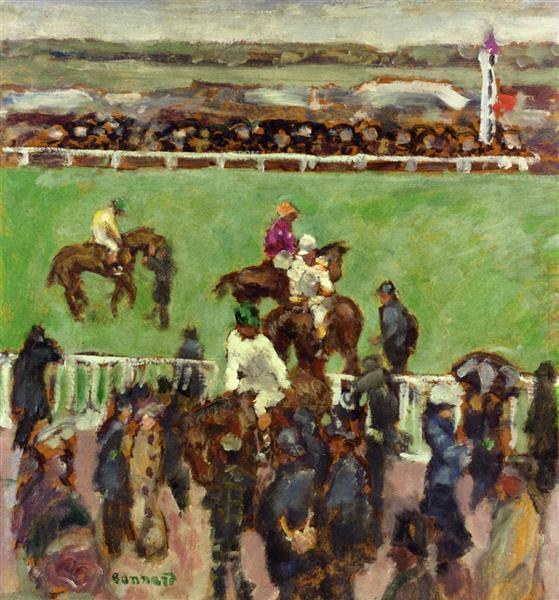 На скачках, Лоншан, 1894