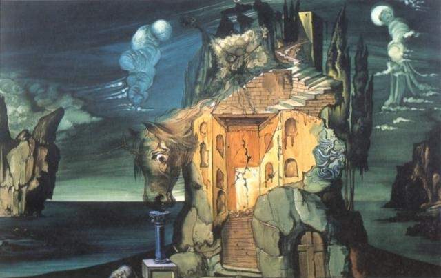 Этюд на фоне «Безумного Тристана» (Акт II), 1944