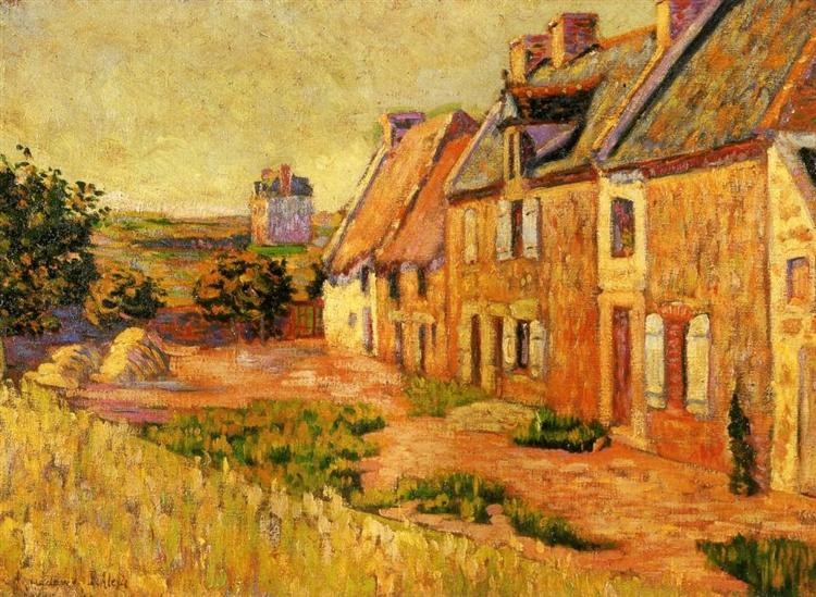 Сен-Бриак, двор Виль Хюэ, 1885
