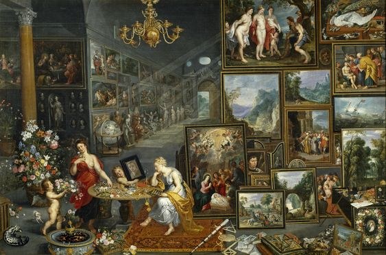 Аллегория зрения и обоняния, 1620