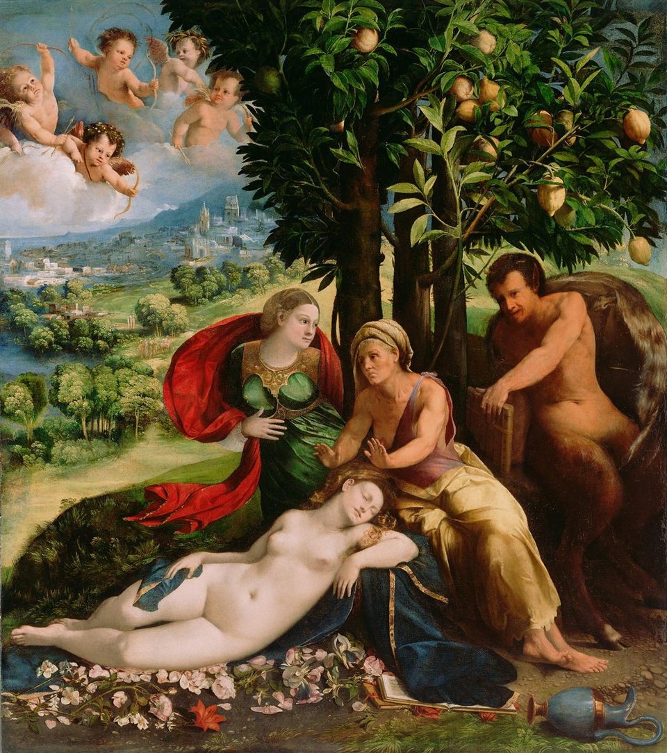 Мифологическая сцена, 1524