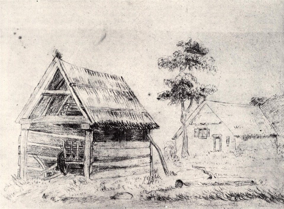 Сарай и ферма, 1864
