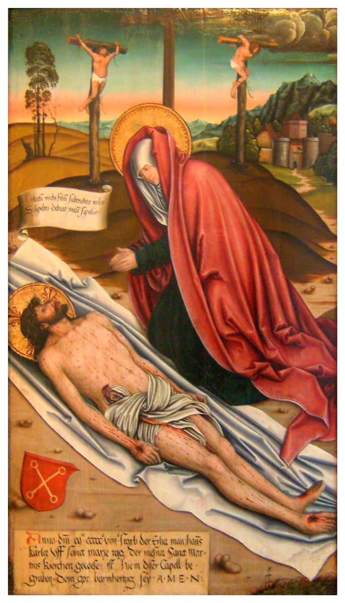 Оплакивание Христа, 1509 - Бернхард Стригель