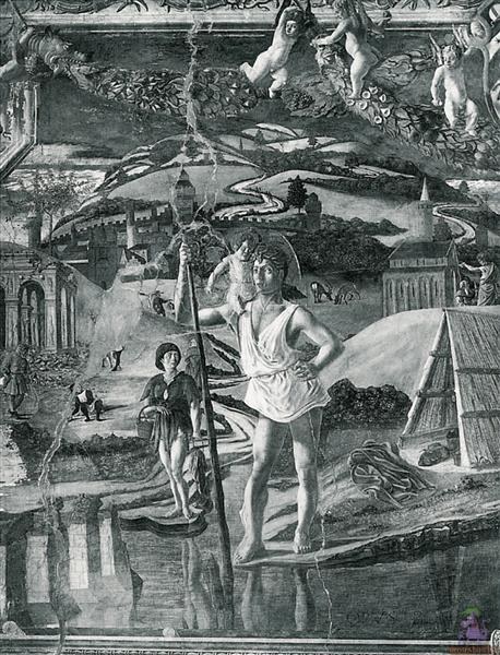 Сцены из жития святого Христофора, 1448