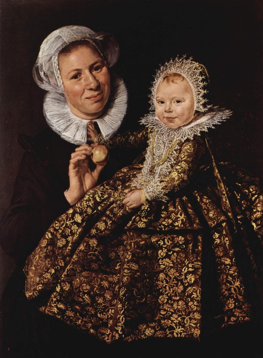 Катарина Хоофт с медсестрой, c.1619 - c.1620 - Франс Хальс
