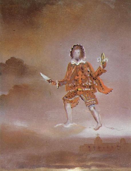 Испанский дворянин с брабантским крестом на куртке, 1981