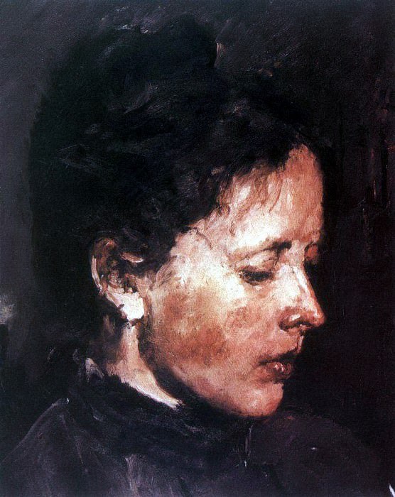 Портрет О. Ф. Серовой. 1889-1890