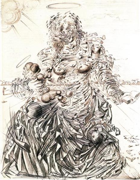 Корпускулярная Мадонна, 1952