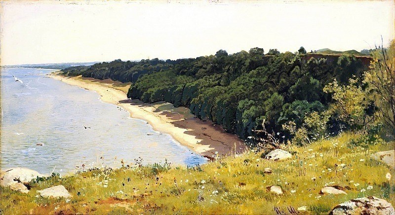 По берегу моря