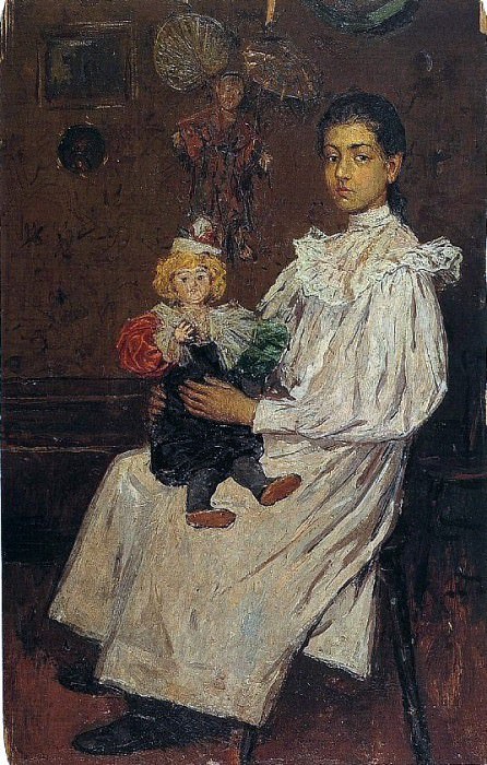 1896 Lenfant et sa poupщe