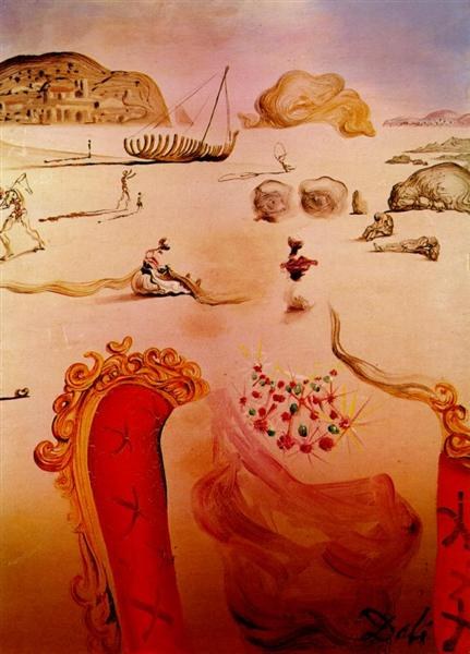 Паранойя (Фигуры сюрреалистов), 1944