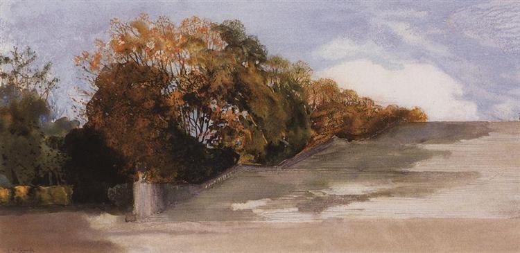 В Версальском парке, 1897 - Константин Сомов
