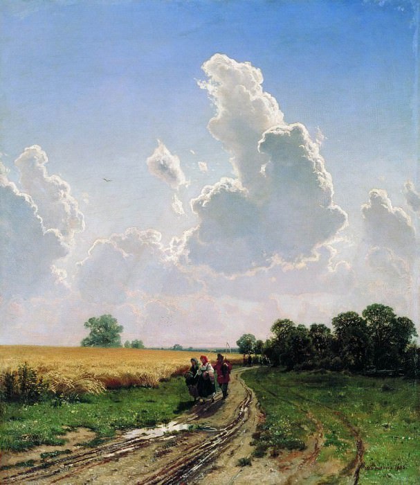 Полдень. Этюд 1886 65х56