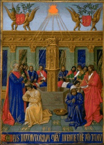 Апостолы получают свою миссию, c.1460