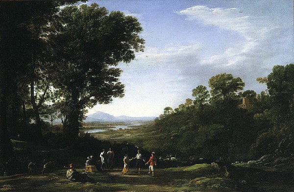 Танцующие жители деревни, c.1638