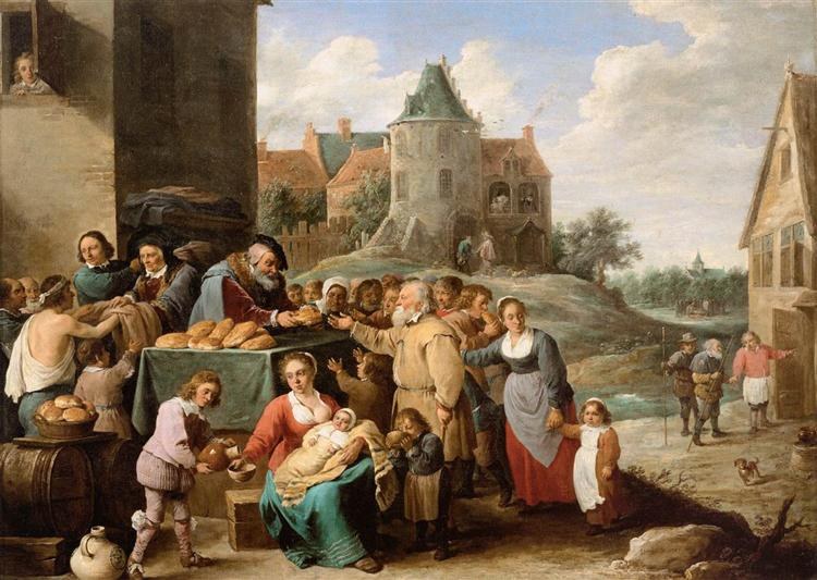 Дела милосердия, c.1645
